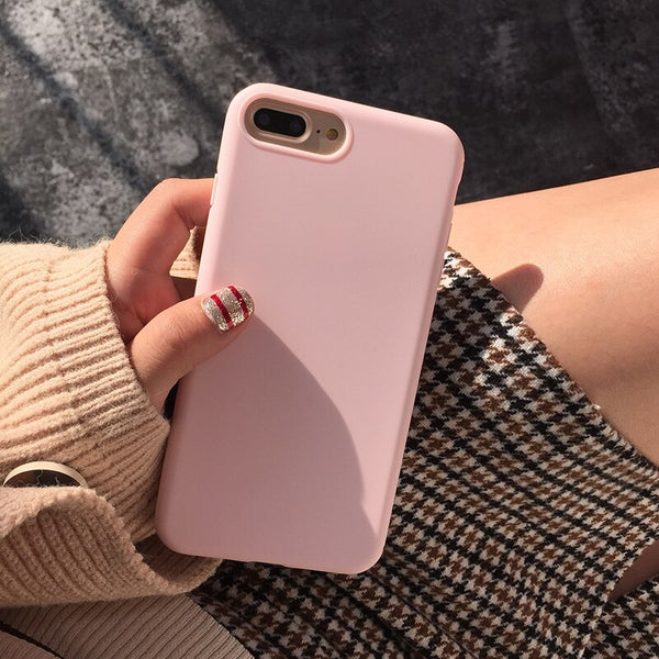 For iPhone XS max /8 /7 + Case soft TPU fundas army green sillicon phone cover - Lockman Store