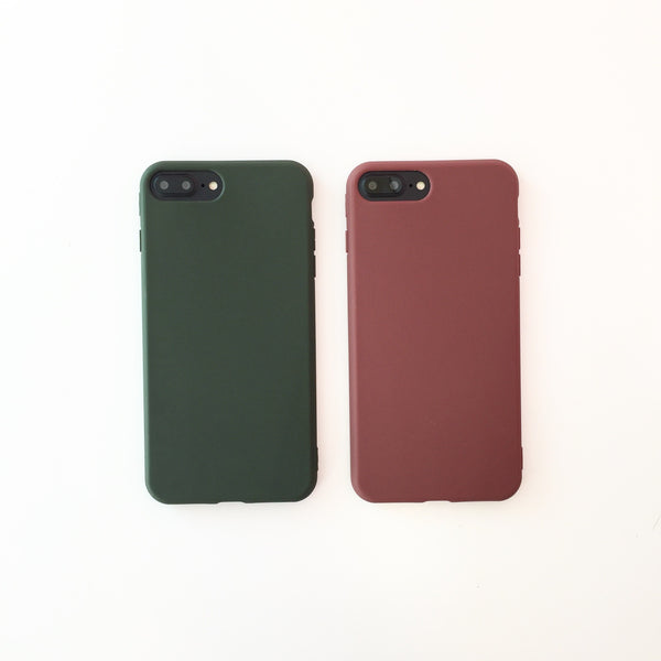 For iPhone XS max /8 /7 + Case soft TPU fundas army green sillicon phone cover - Lockman Store