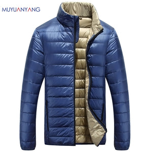 Casual Ultralight Mens Duck Down Jackets Autumn & Winter Coat Men Lightweight - Lockman Store