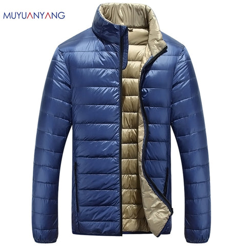 Casual Ultralight Mens Duck Down Jackets Autumn & Winter Coat Men Lightweight - Lockman Store